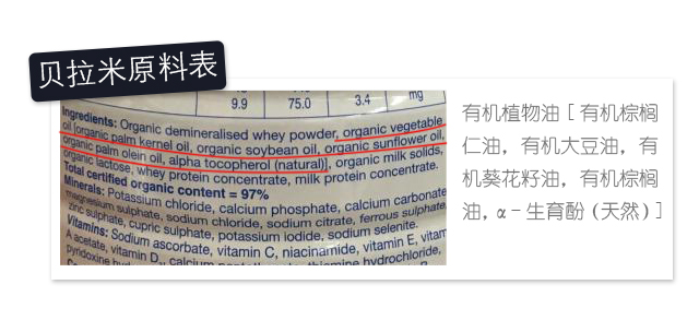 澳洲贝拉米棕榈油