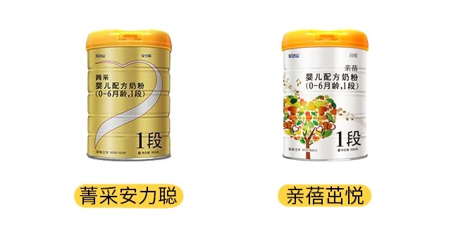 完达山菁采安力聪和亲蓓茁悦产品图 完达山菁采安力聪和亲蓓茁悦产品图