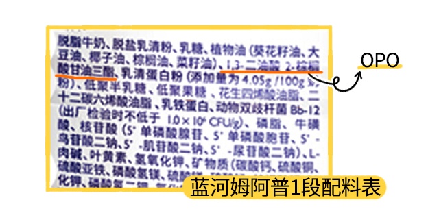 蓝河姆阿普1段配料表 蓝河姆阿普1段配料表